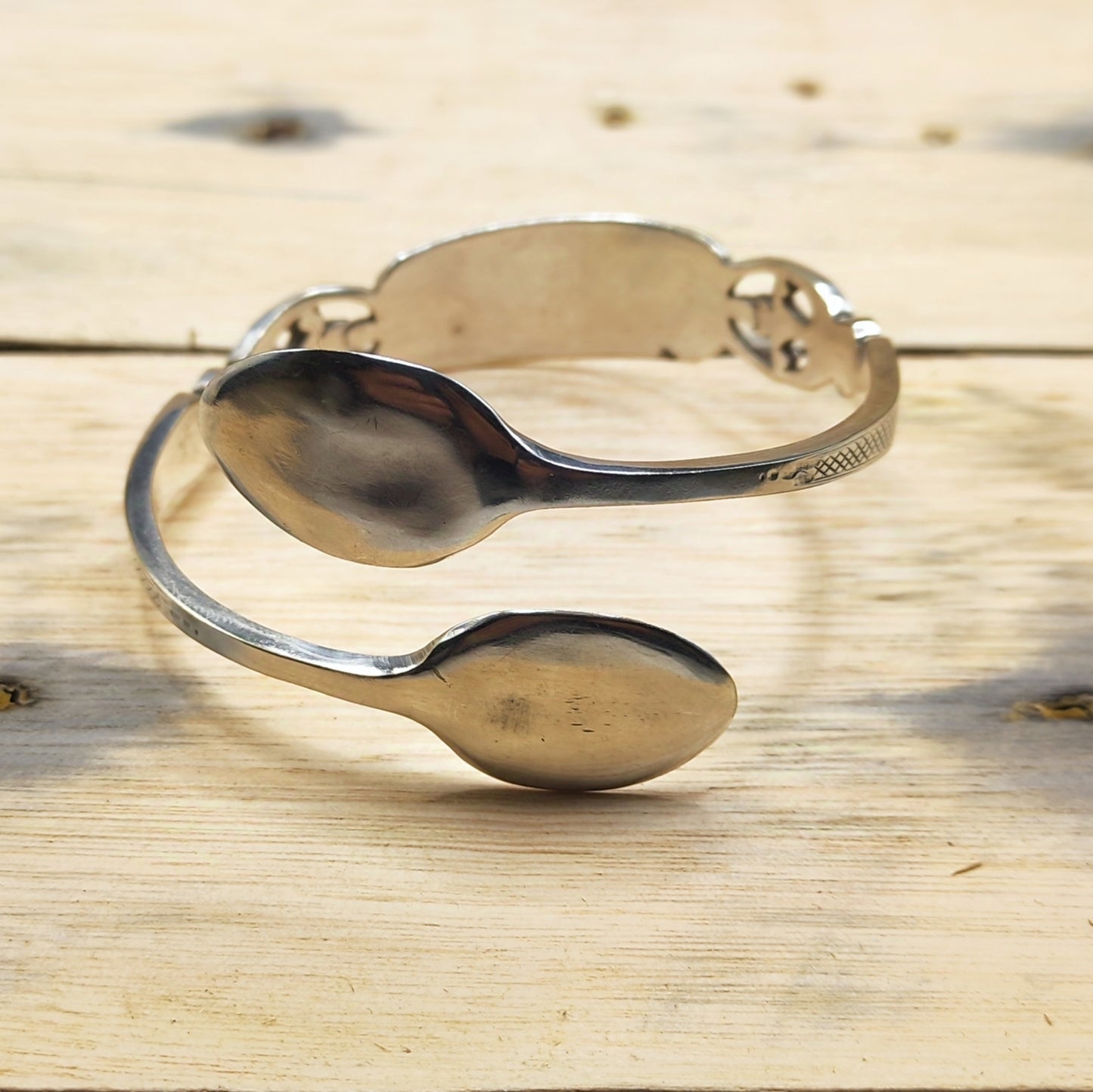 Silver plated bangle