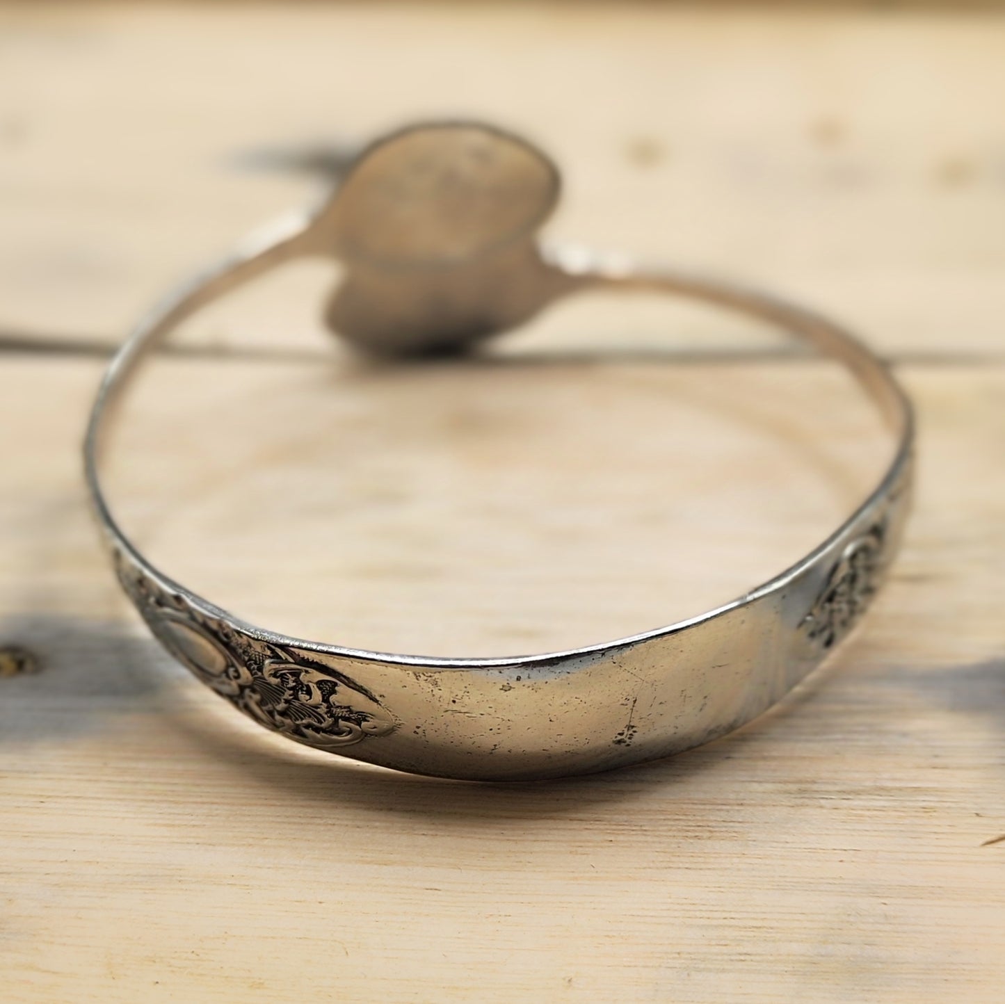 Silver plated bangle