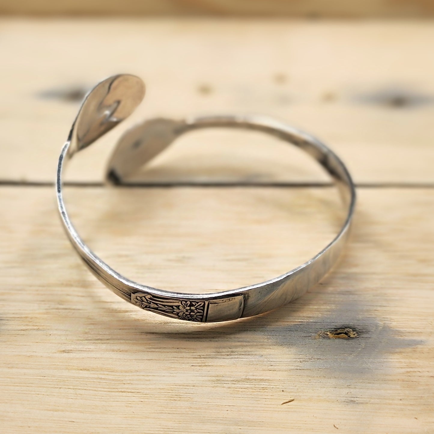 Silver plated bangle