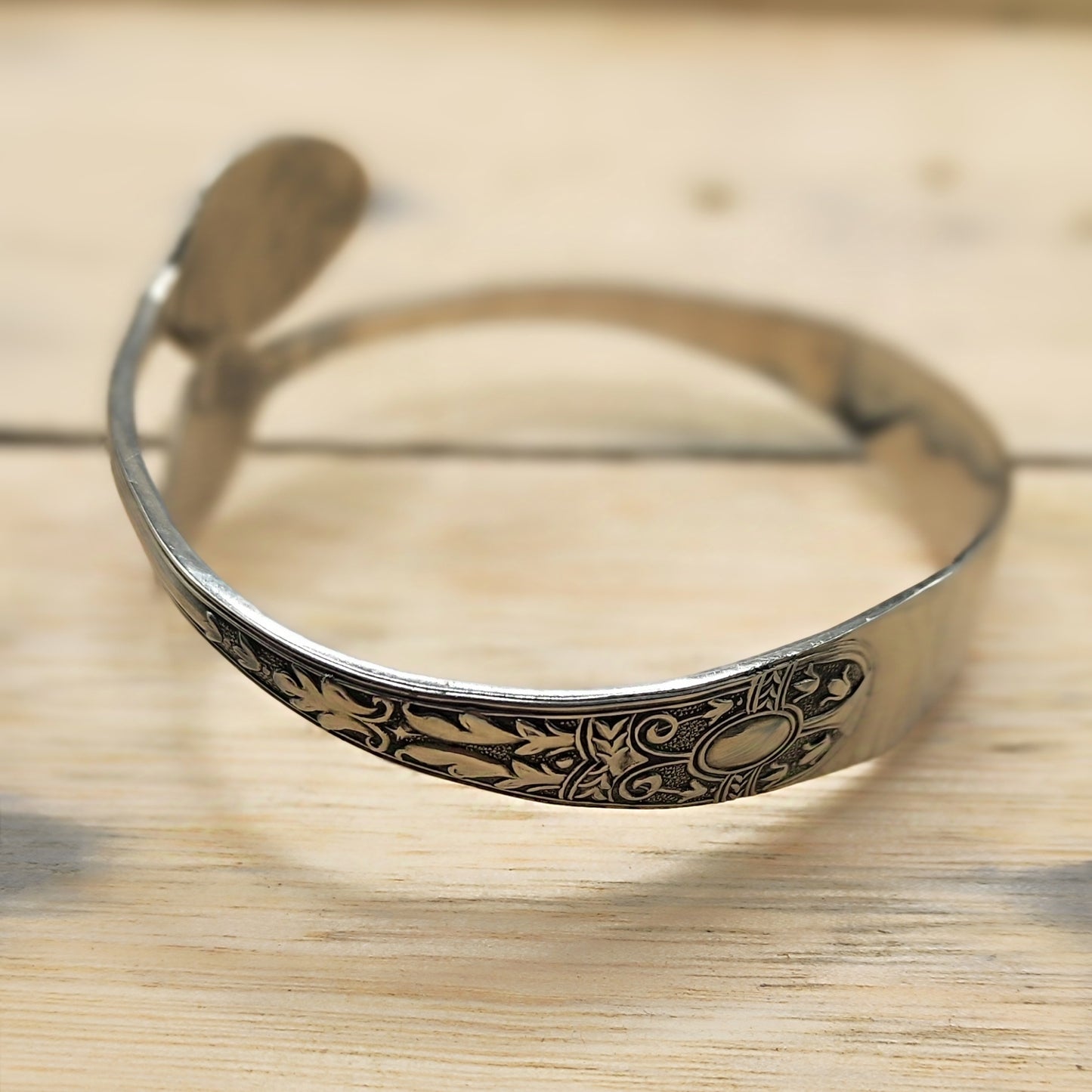 Silver plated bangle