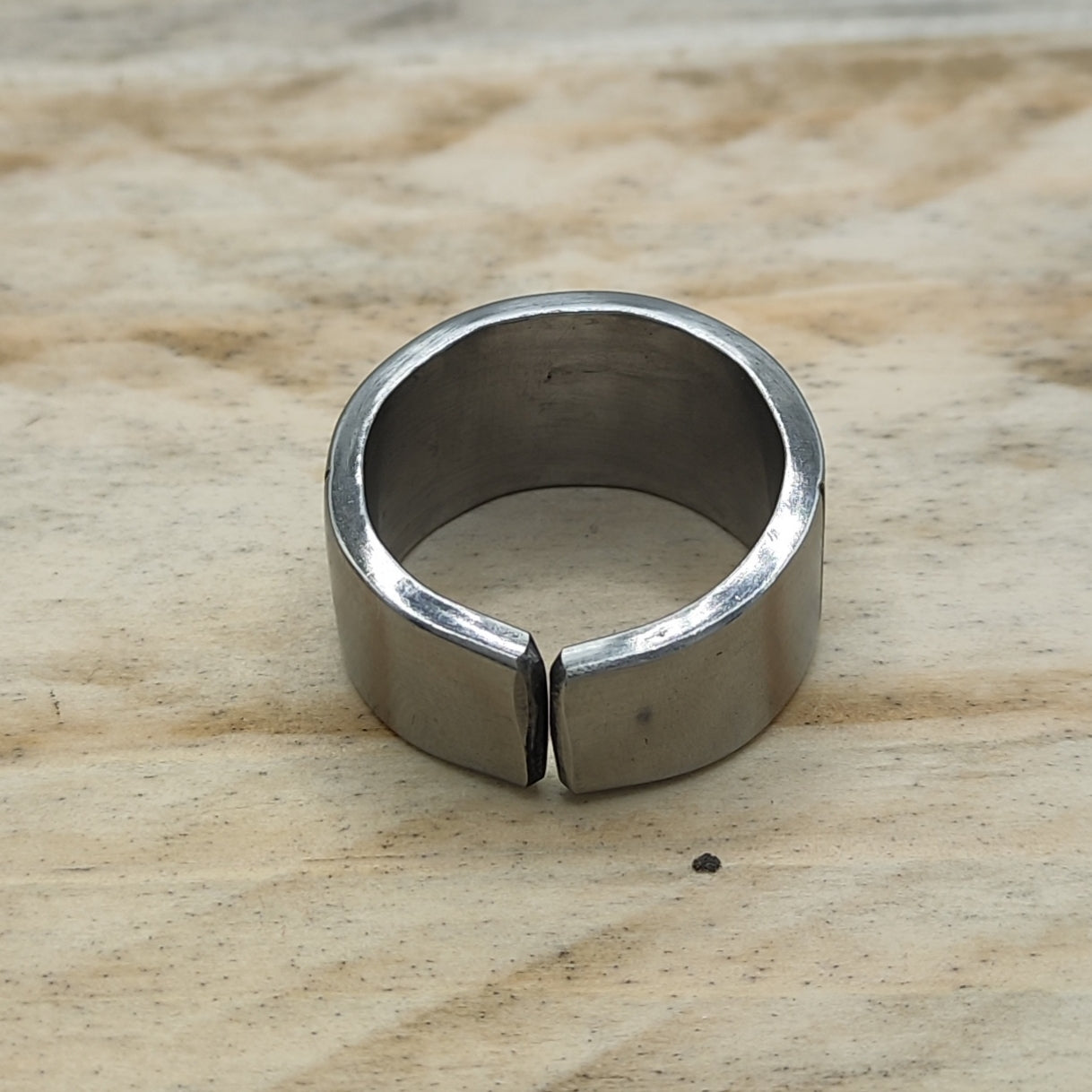 Stainless steel Geometric ring