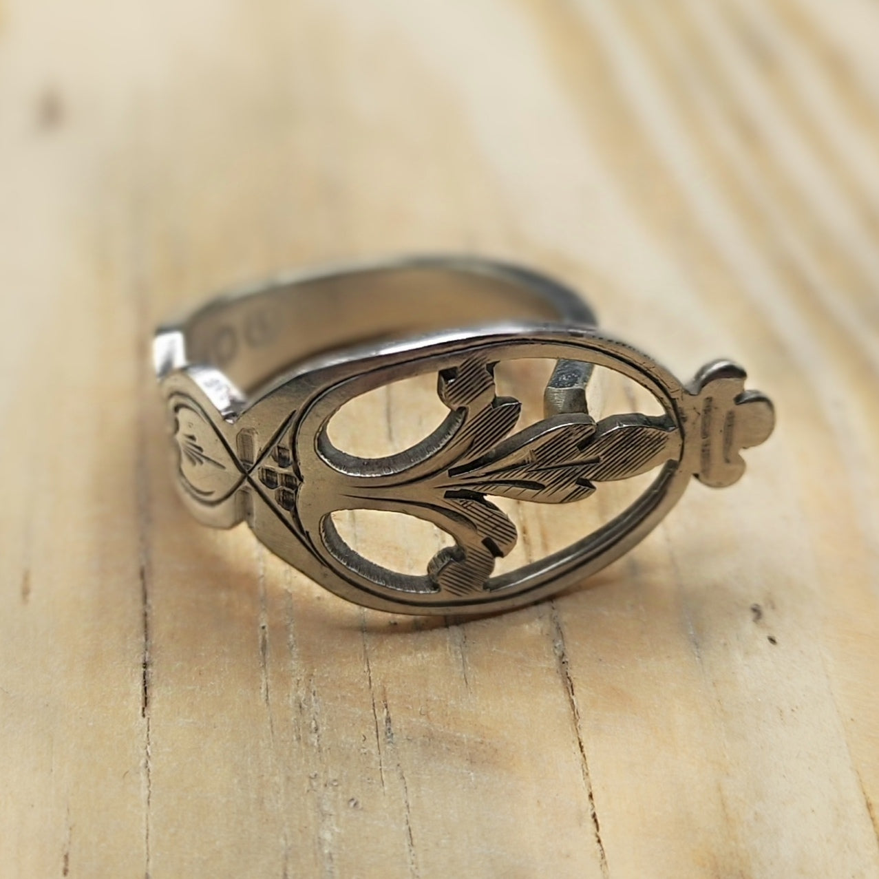 Statement Ring Silver Plated