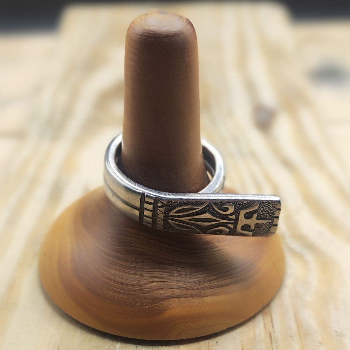 Winged Ring Stainless Steel