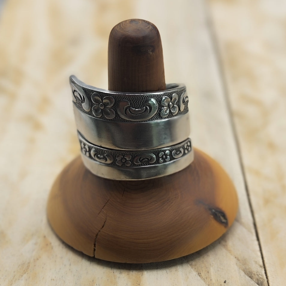 Wrap around spoon ring Stainless steel