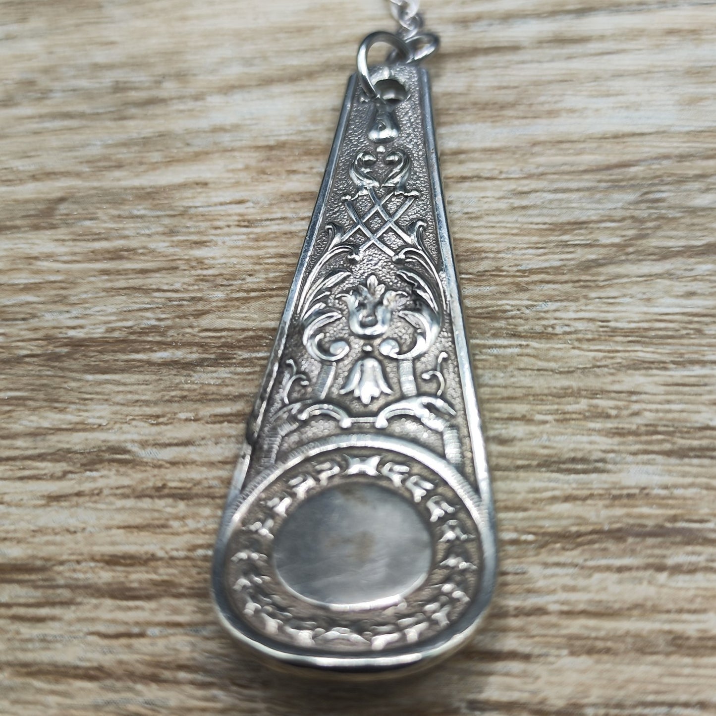 Silver plated bookmark