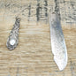 Silver plated bookmark