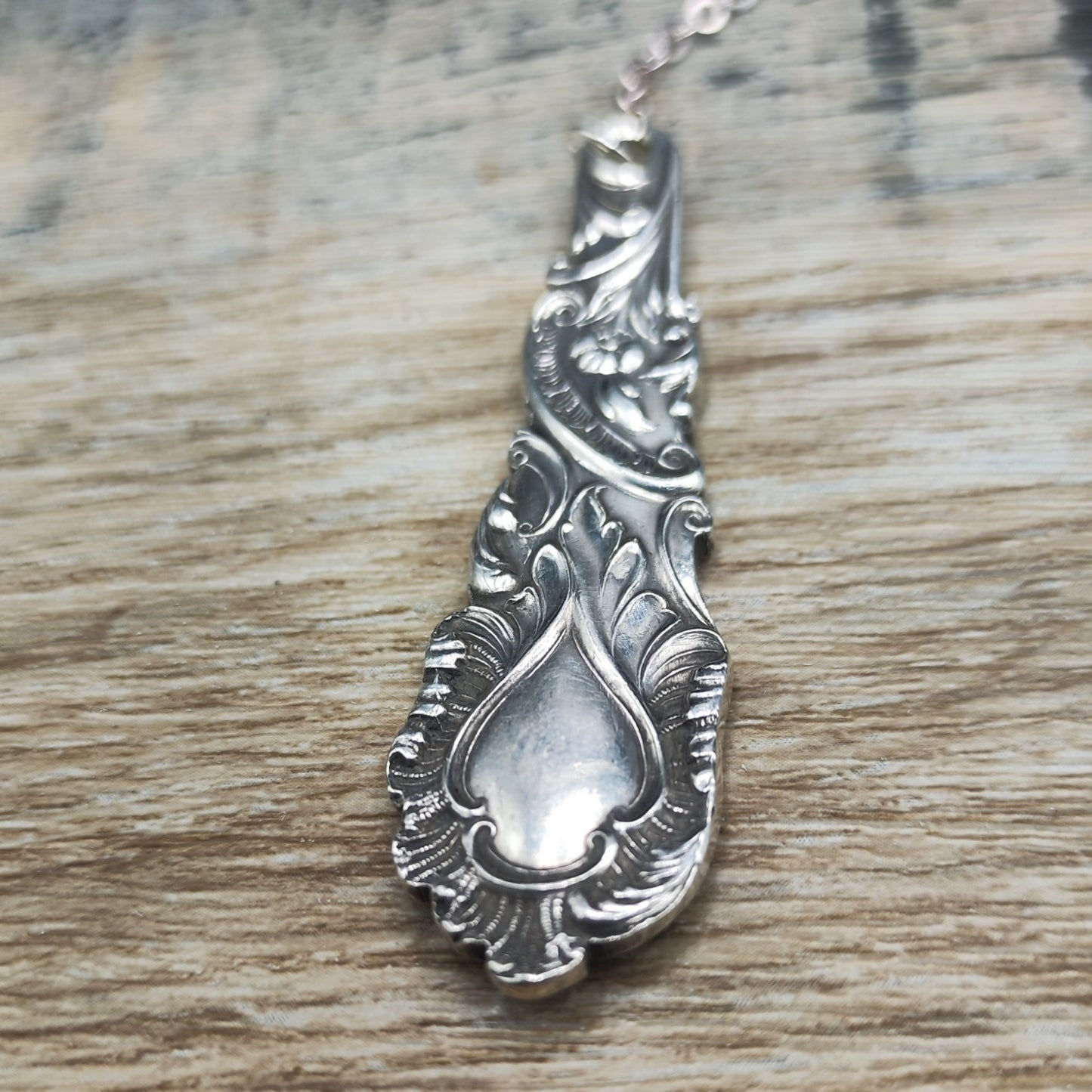 Silver plated bookmark