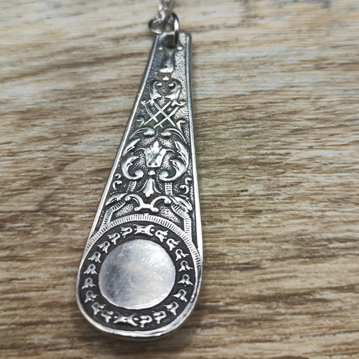 Silver plated bookmark
