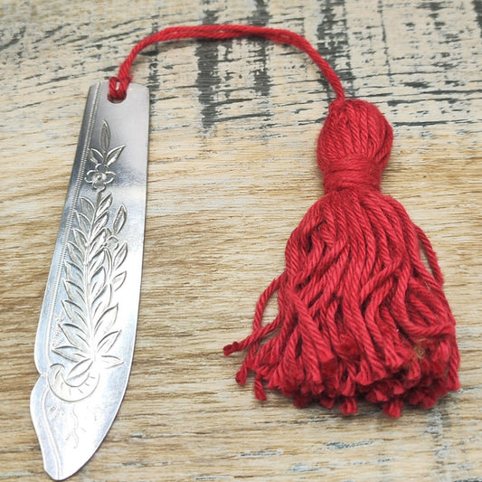 Silver plated bookmark
