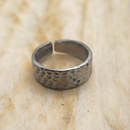 Stainless steel Geometric ring