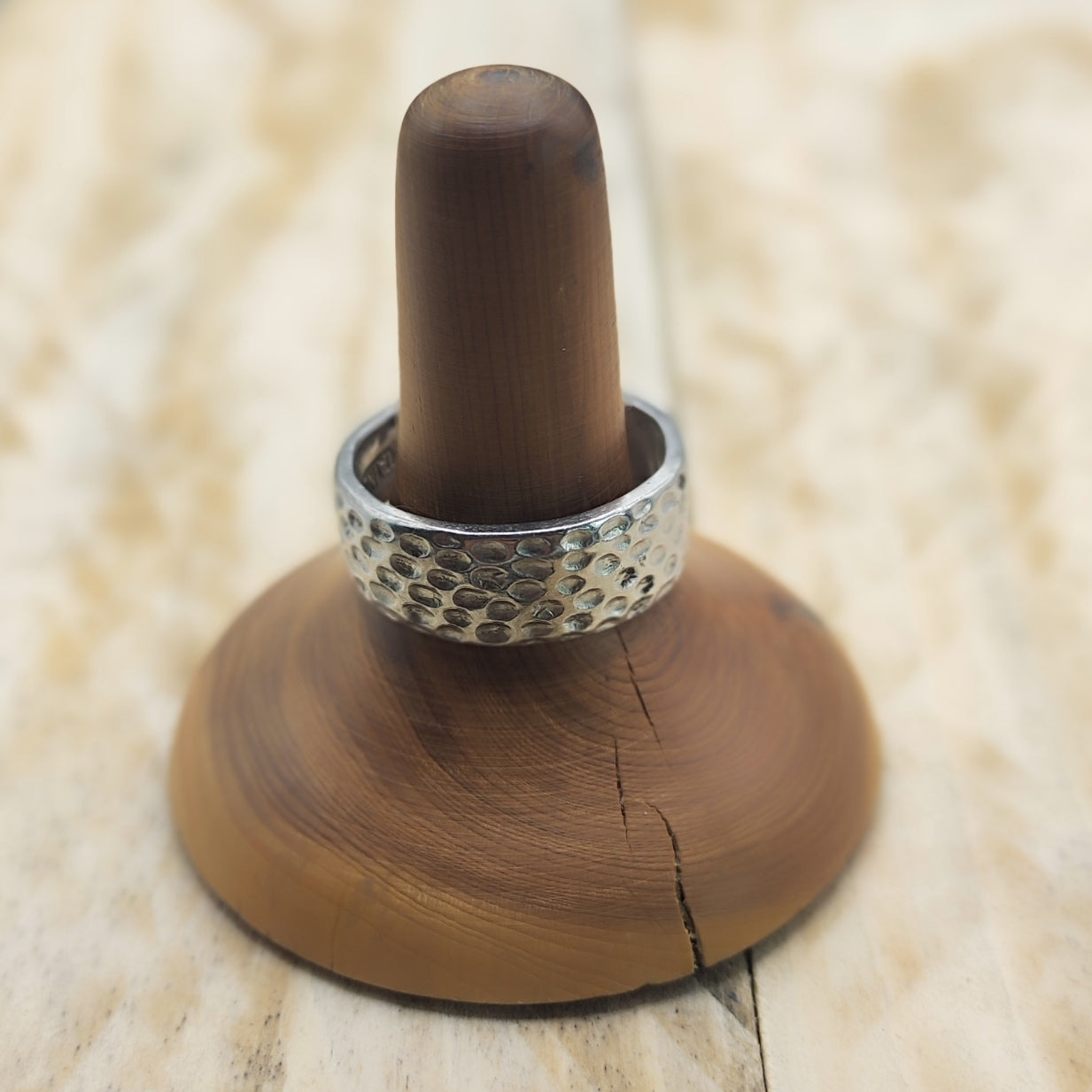 Stainless steel Geometric ring