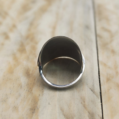 Chunky wrap around spoon ring