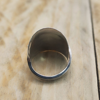 Chunky wrap around spoon ring