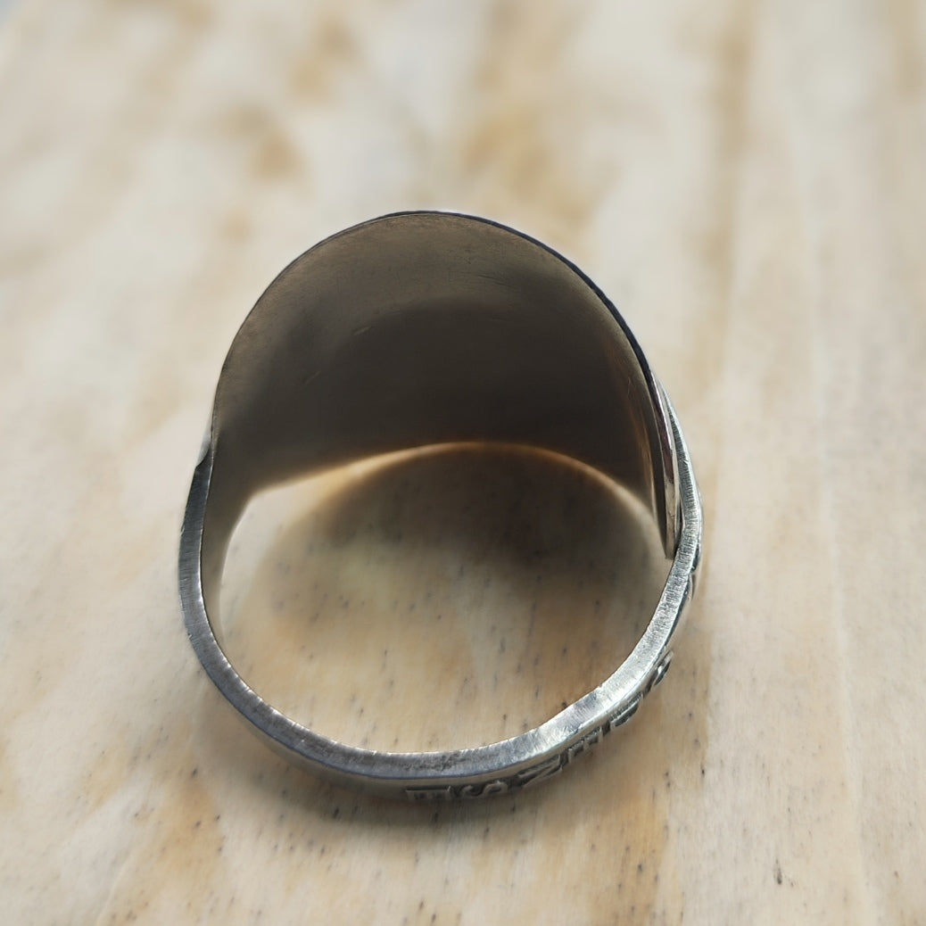 Chunky wrap around spoon ring