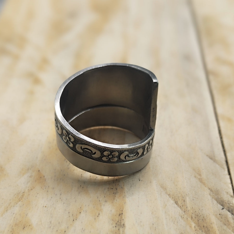 Wrap around spoon ring Stainless steel