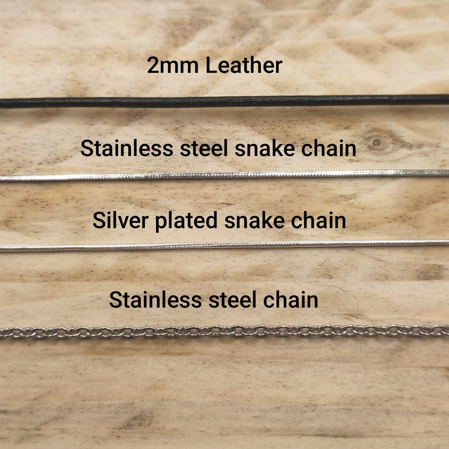 Stainless steel Pendant & chain