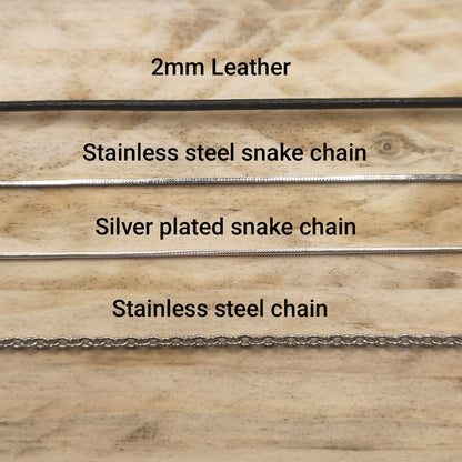 Stainless steel Pendant & chain