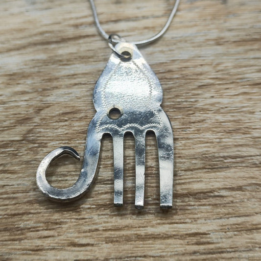 Silver-plated Elephant necklace & chain