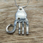 Silver-plated Elephant necklace & chain
