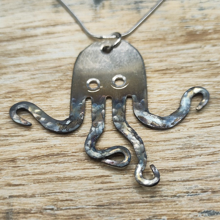Stainless steel Octopus necklace & chain