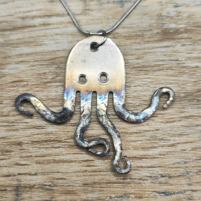 Stainless steel Octopus necklace & chain