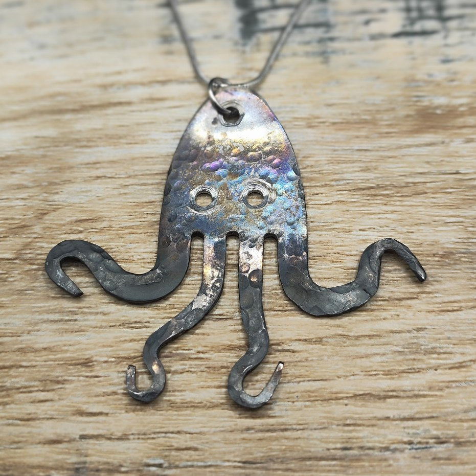 Stainless steel Octopus necklace & chain