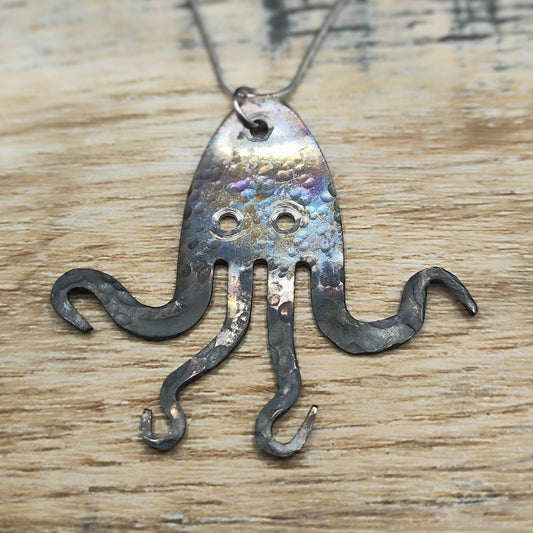 Stainless steel Octopus necklace & chain