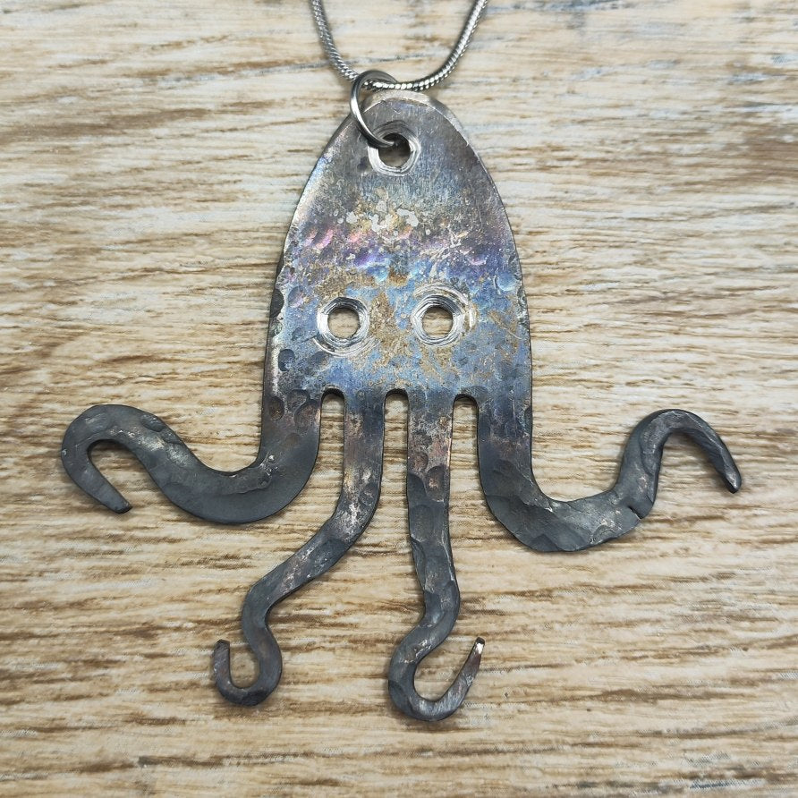 Stainless steel Octopus necklace & chain