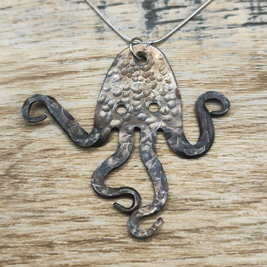 Stainless steel Octopus necklace & chain