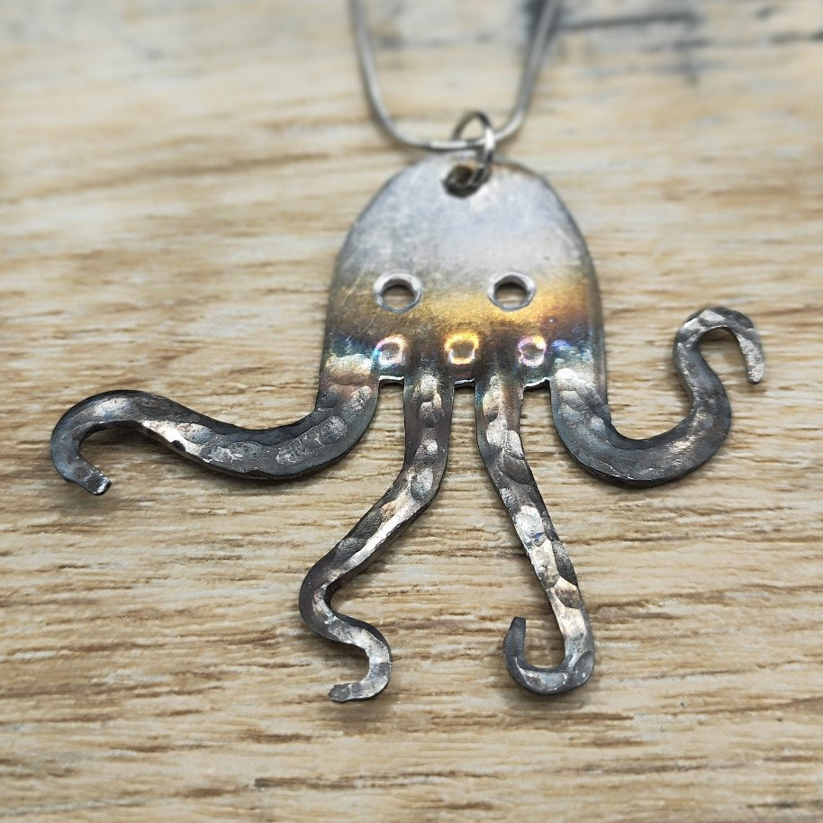 Stainless steel Octopus necklace & chain