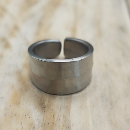 Stainless steel minimalistic ring