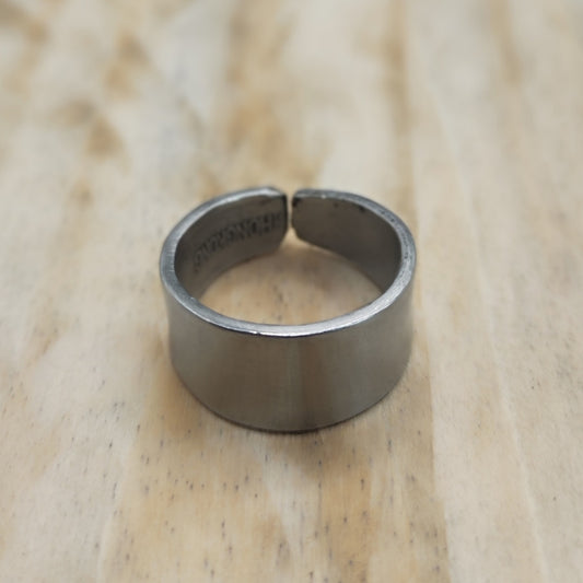 Stainless steel minimalistic ring